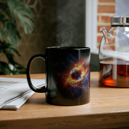 Black Space Mug, Astronomy Mug, Colorful Space Mug, New Space Mug, Coffee Table Mug, Astronaut Mug, Astronomy Coffee Cup, Space Lover Mug