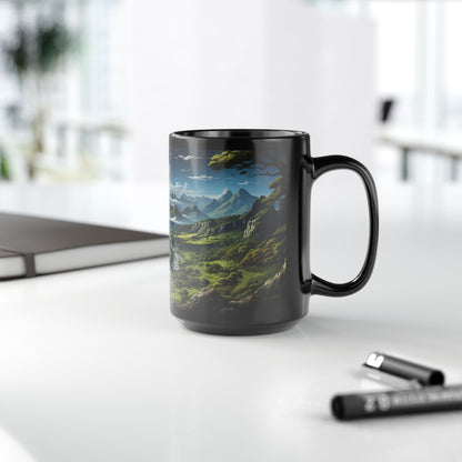 Black Mug, 15oz