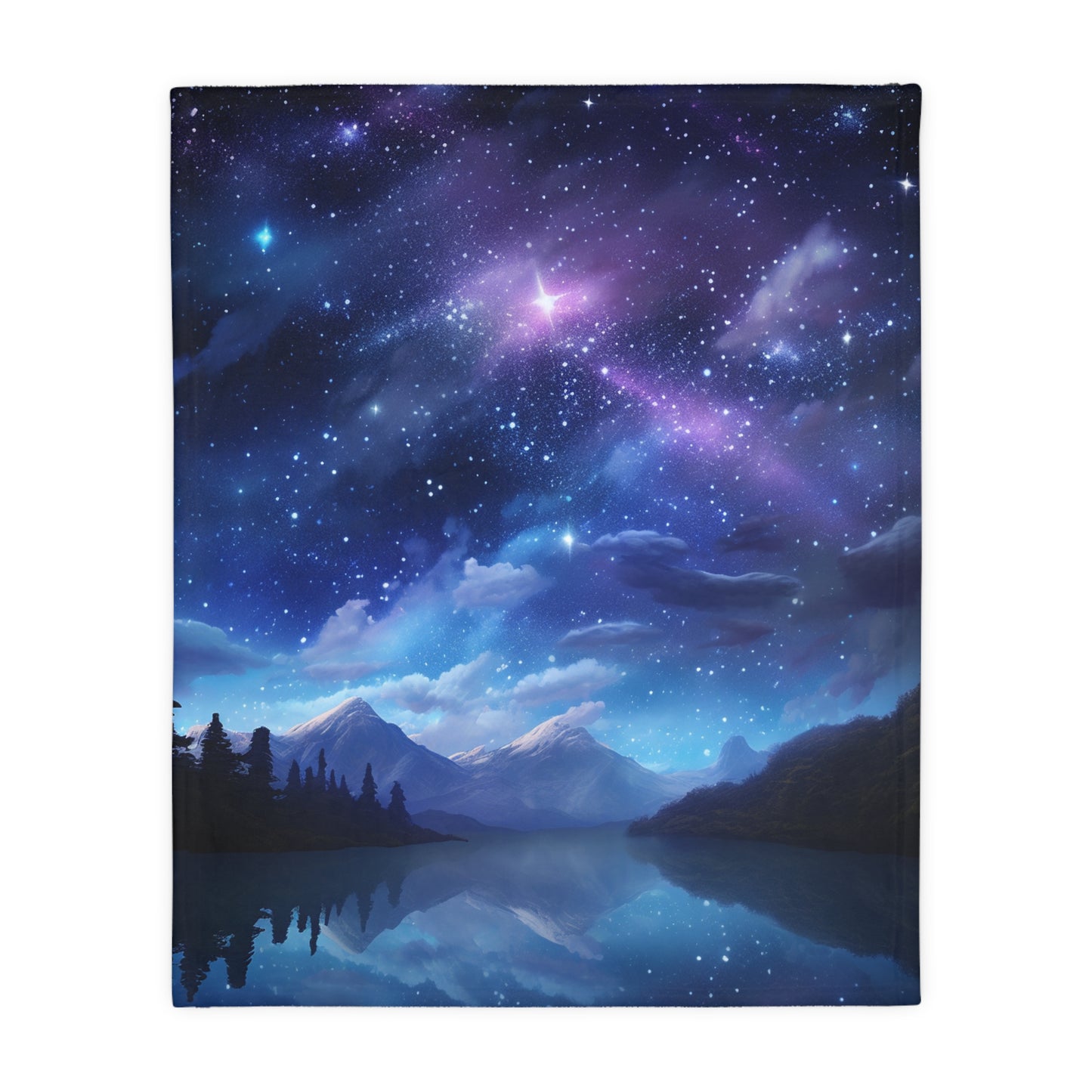 Velveteen Minky Blanket (Two-sided print)