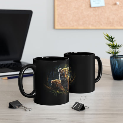 11oz Black Mug