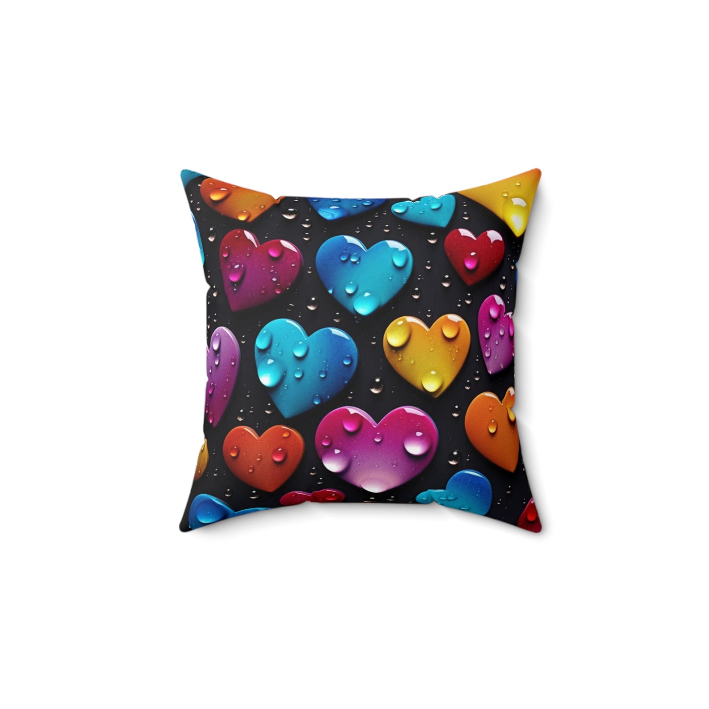 Spun Polyester Square Pillow