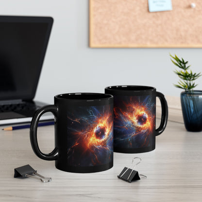 Black Space Mug, Astronomy Mug, Colorful Space Mug, New Space Mug, Coffee Table Mug, Astronaut Mug, Astronomy Coffee Cup, Space Lover Mug