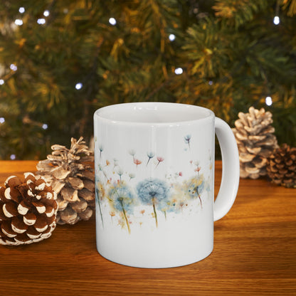 Whimsical Wishes: Custom Dandelion Mug 11oz