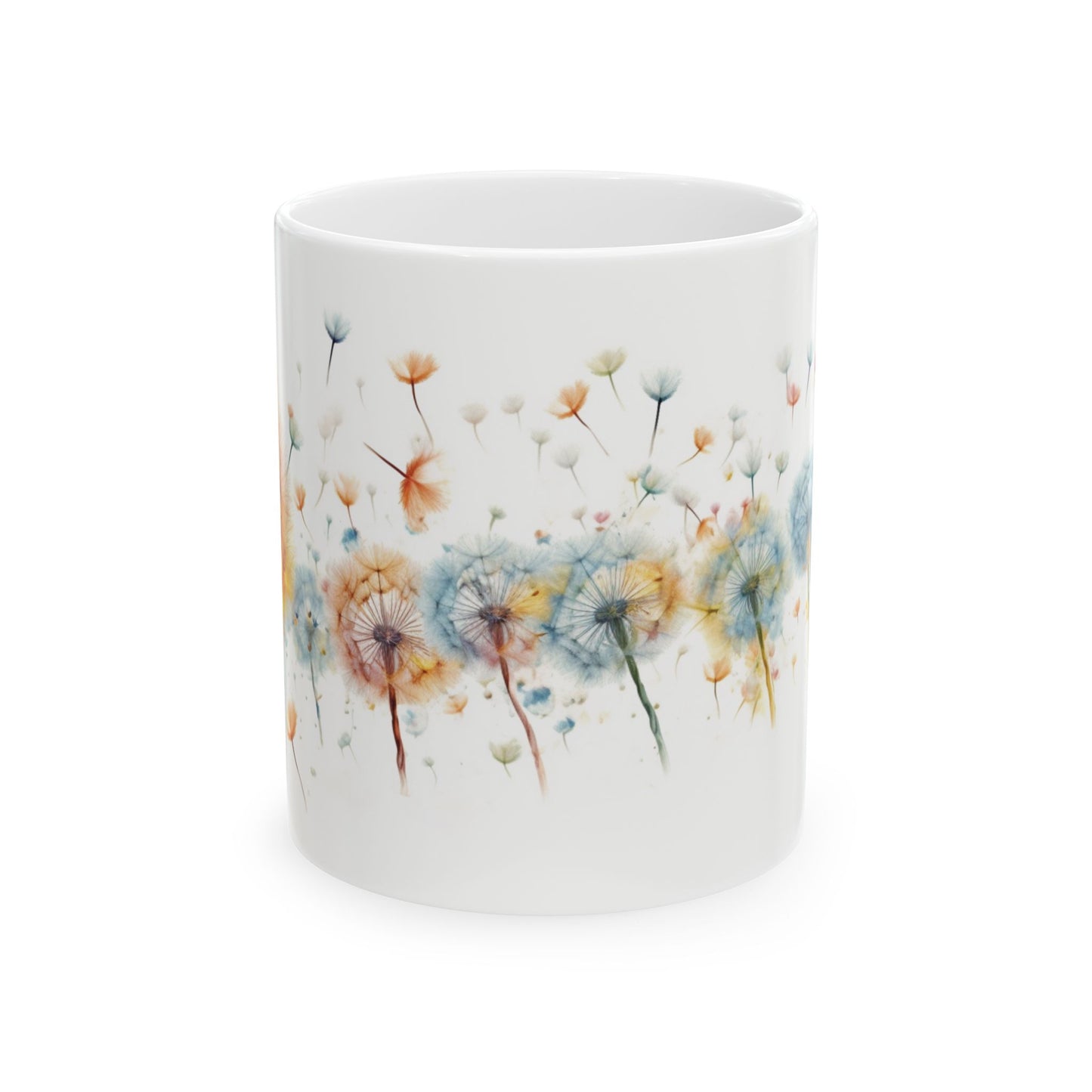 Whimsical Wishes: Custom Dandelion Mug 11oz