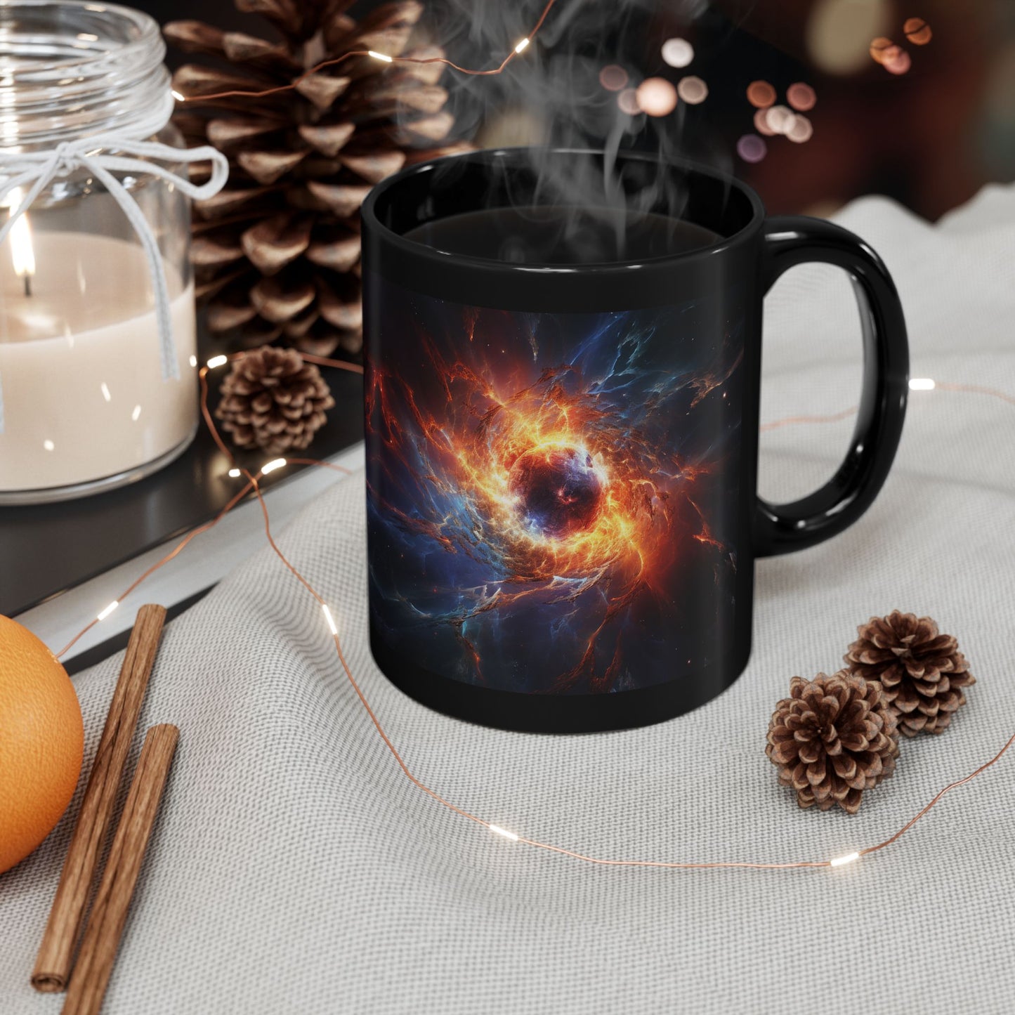 Black Space Mug, Astronomy Mug, Colorful Space Mug, New Space Mug, Coffee Table Mug, Astronaut Mug, Astronomy Coffee Cup, Space Lover Mug