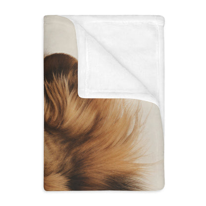 Velveteen Minky Blanket (Two-sided print)