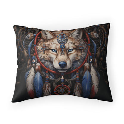 "Dreamweaver's Tapestry" Ultra-Realistic Feathered Dreamcatcher Pillow