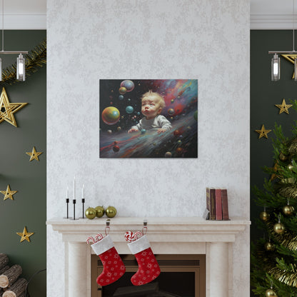 Cosmic Wonder: Dreamer of the Stars – Playful Celestial Artwork