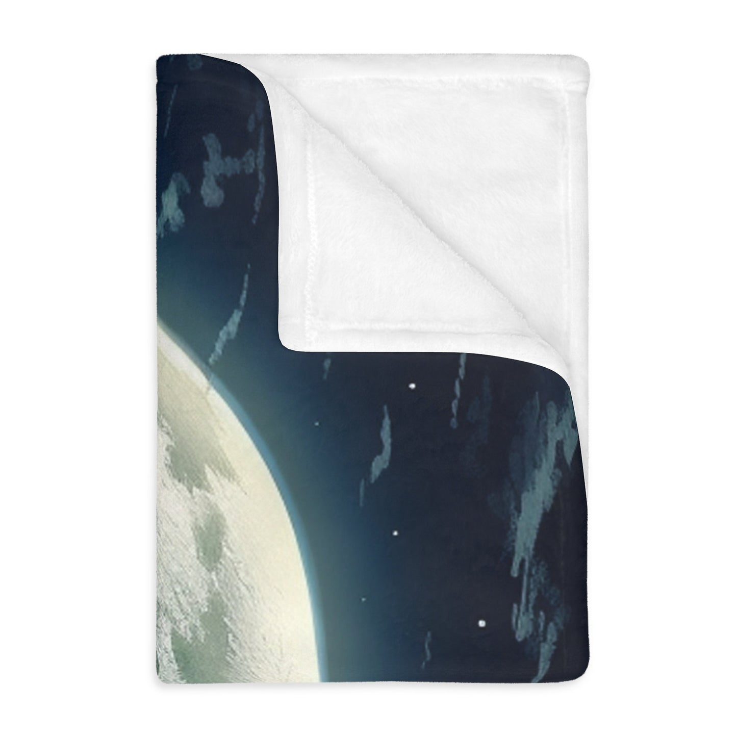 Moonlit Night Sky Plush Blanket – Soft, Cozy, and Perfect for Bedroom Decor