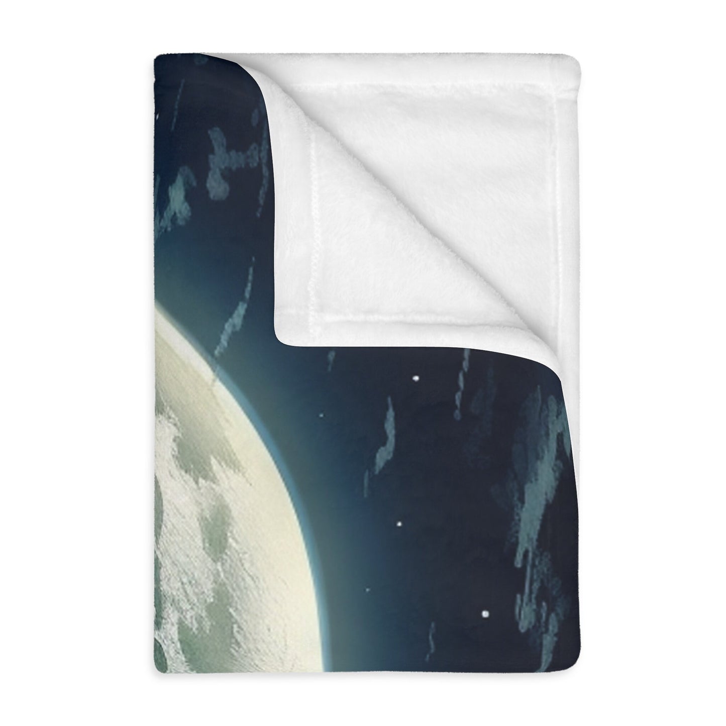 Moonlit Night Sky Plush Blanket – Soft, Cozy, and Perfect for Bedroom Decor