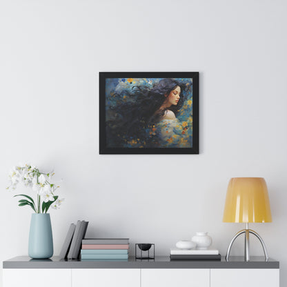 Ethereal Whispers – Framed Artwork for Elegant and Serene Home Decor