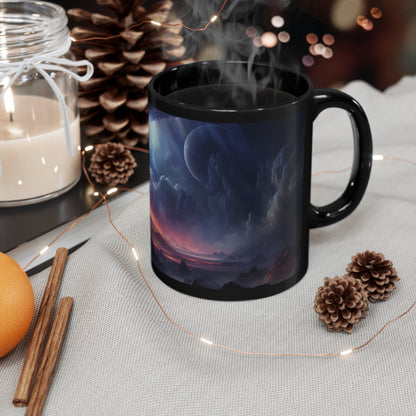 Cosmic Genesis: Witnessing the Birth of a Galaxy – Celestial Art Space Mug