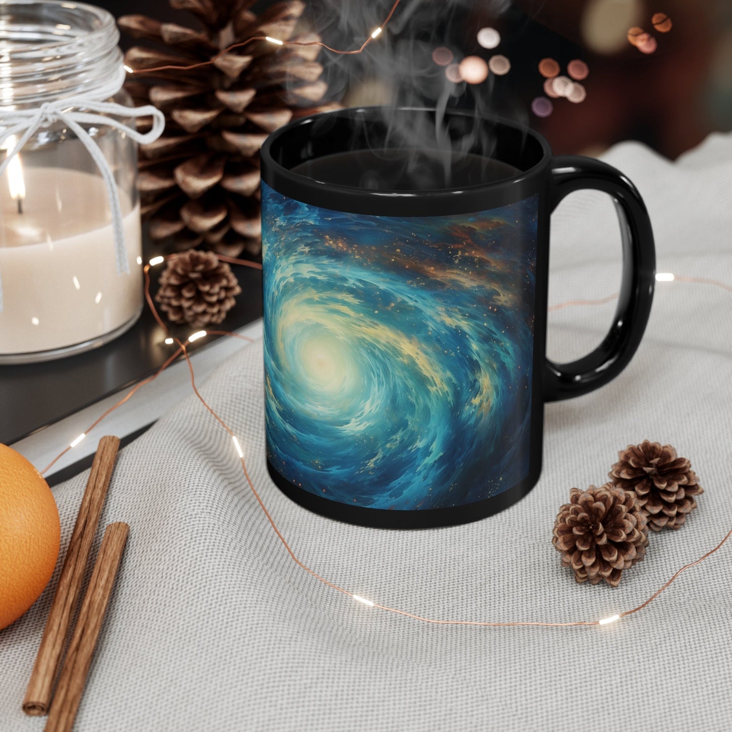 Infinite Galaxy: Futuristic Cosmic Space Mug – A Journey Through the Stars