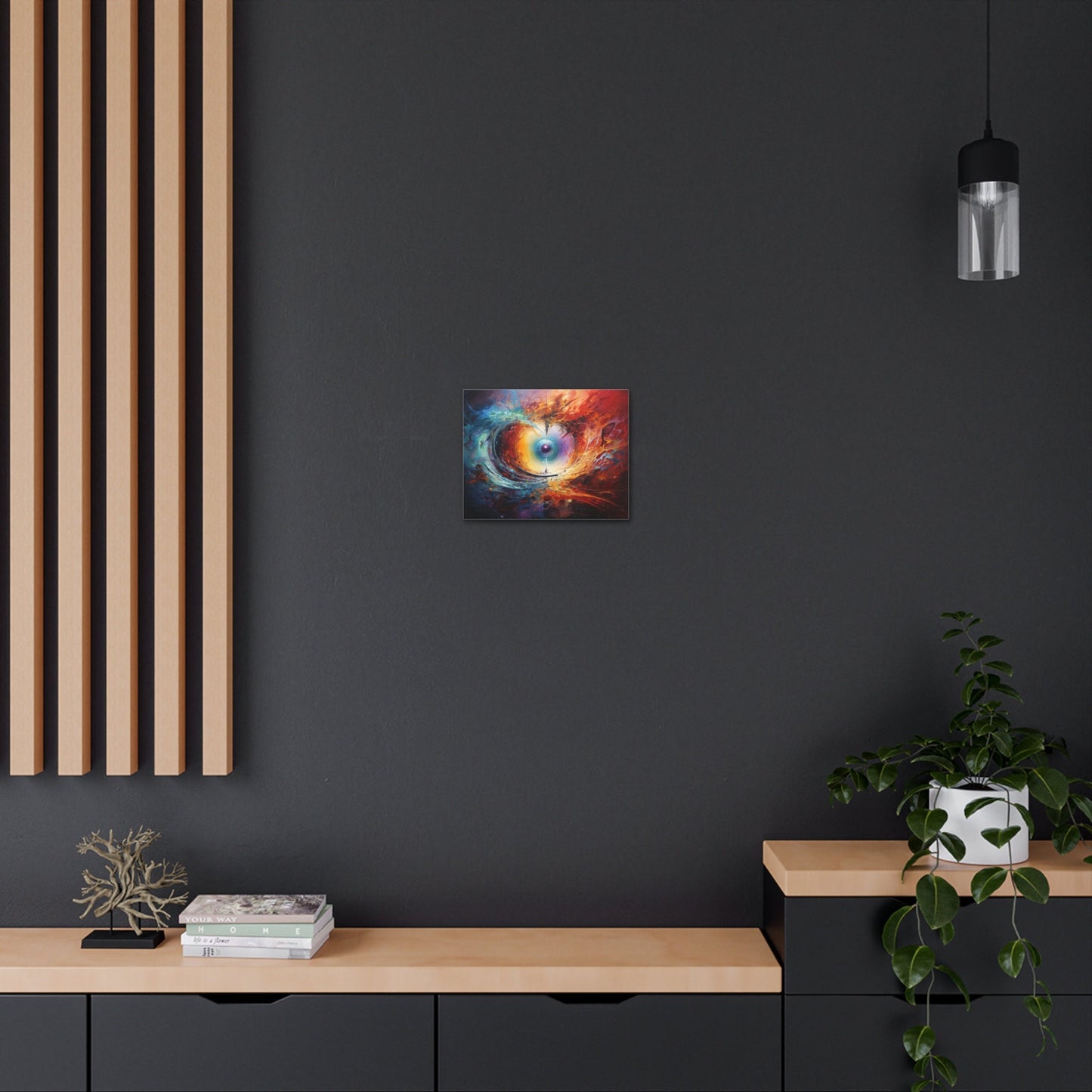 "Portal of Possibilities" Abstract Canvas Wall Art