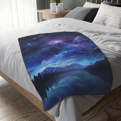 Custom Night Sky Blanket – Super Soft and Fully Customizable