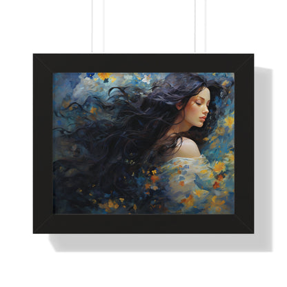 Ethereal Whispers – Framed Artwork for Elegant and Serene Home Decor