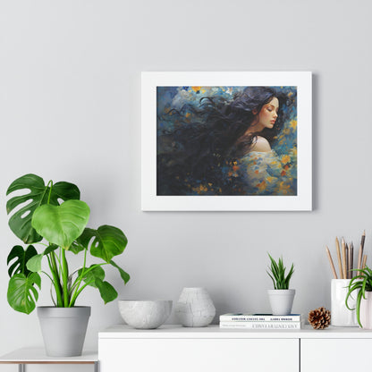 Ethereal Whispers – Framed Artwork for Elegant and Serene Home Decor