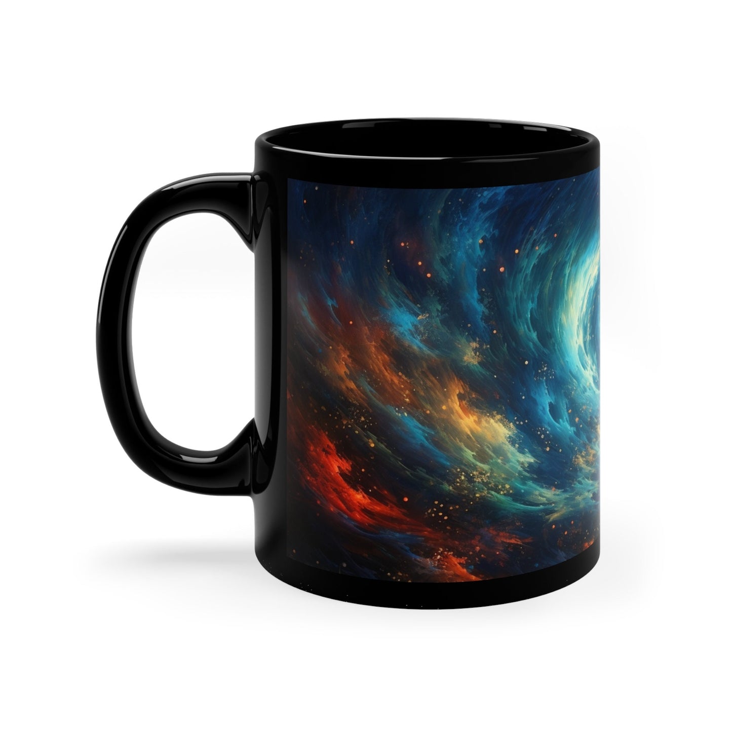 Infinite Galaxy: Futuristic Cosmic Space Mug – A Journey Through the Stars