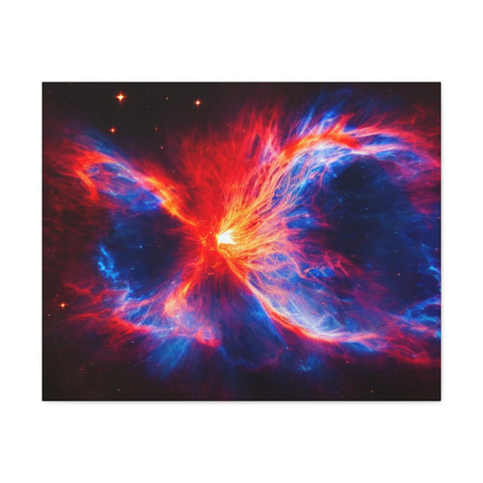 Cosmic Phoenix: Rebirth in the Stars – Celestial Artwork for Modern Spaces