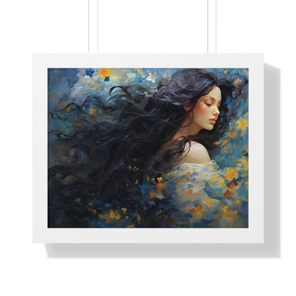 Ethereal Whispers – Framed Artwork for Elegant and Serene Home Decor