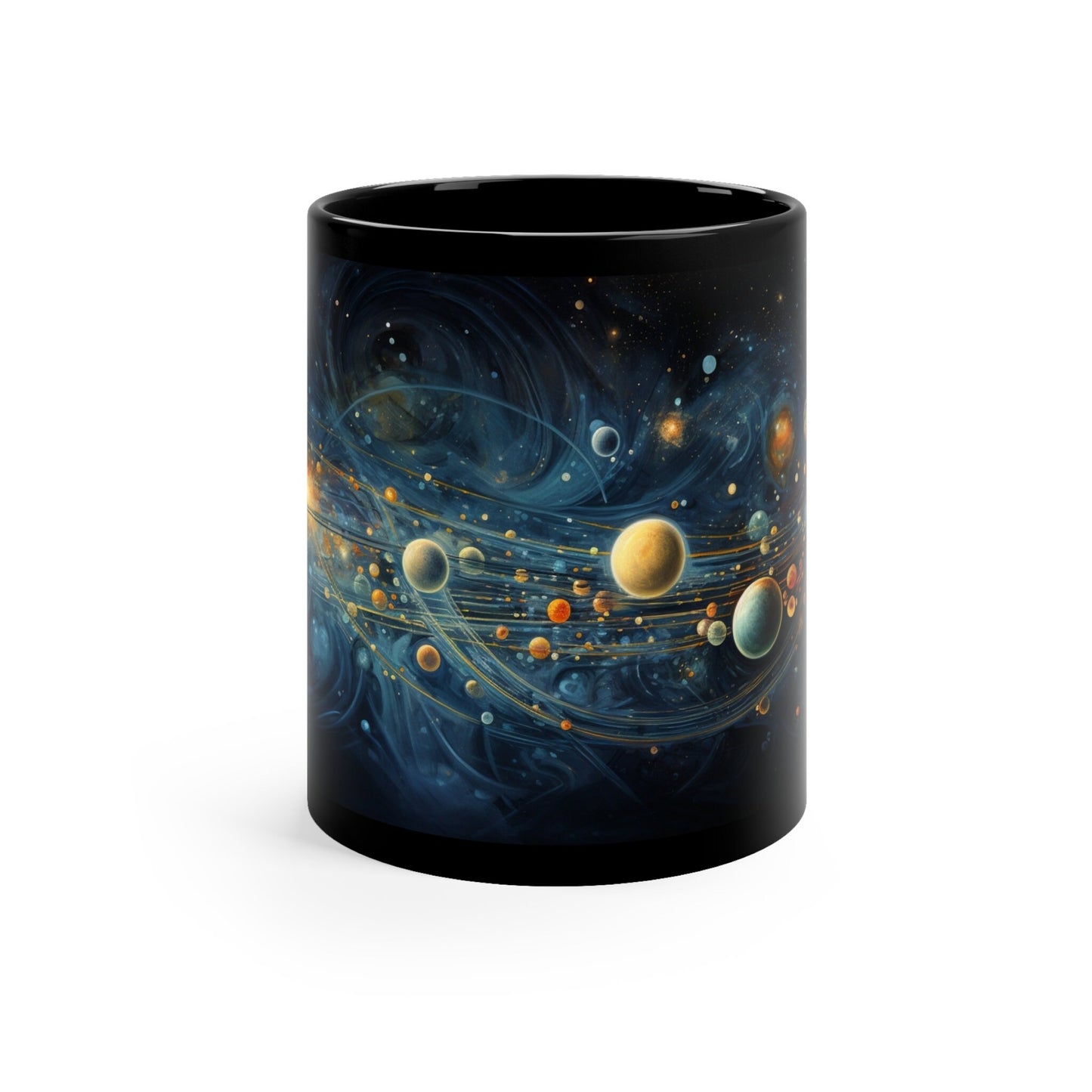 Galaxy Mug – Abstract Space Art Coffee Cup for Cosmic Enthusiasts