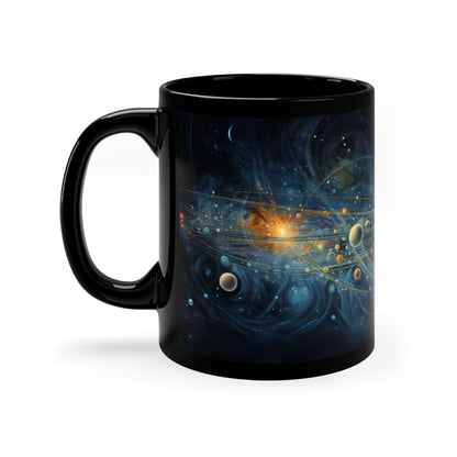 Galaxy Mug – Abstract Space Art Coffee Cup for Cosmic Enthusiasts