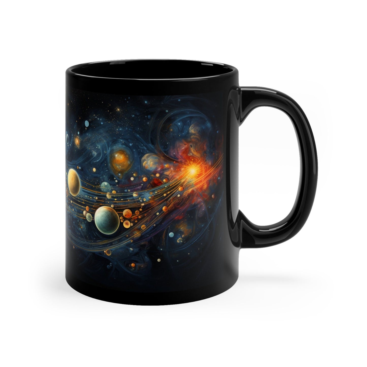 Galaxy Mug – Abstract Space Art Coffee Cup for Cosmic Enthusiasts