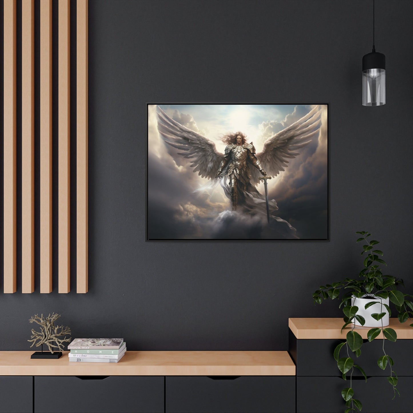 Guardian of Light: Angelic Resilience – Celestial Art of Strength and Serenity